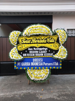 Papan Bunga Duka di Bendan Ngisor