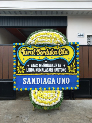 Papan Bunga Duka di Bendan Ngisor